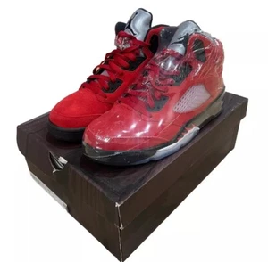 JORDAN 5 RAGING BULL MEN SIZE 9❤️❤️❤️❤️❤️❤️ - Picture 1 of 5