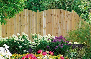Gartentor zu Sichtschutzzaun Louisiana Holzzaun Holztor Sichtschutz Gartenzaun - Bild 1 von 3