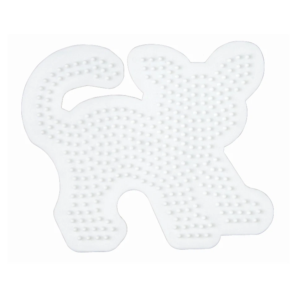 DAN IMPORT Hama® Bügelperlen Stiftplatte Katze, Zubehör für Bügelperlen, Bastelspaß, NEU