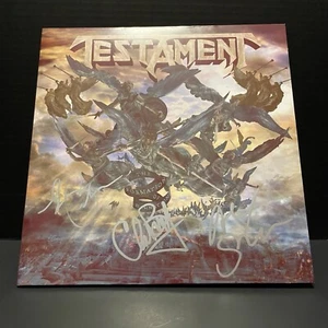 Testament signed Formation Of Damnation Vinyl Autogramm Album Chuck Billy +2 - Bild 1 von 3