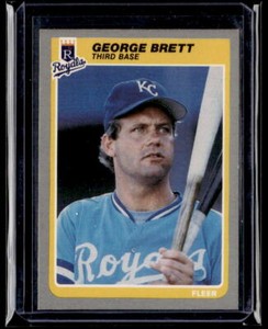 1985 Fleer #199 George Brett See Scan