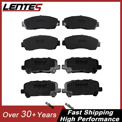 Front and Rear Ceramic Brake Pads for 2011 - 2017 Honda Odyssey Foto 1 de 4