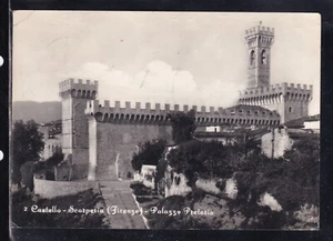 Cartolina Castello Scarperia Palazzo Pretorio I680 - Picture 1 of 1