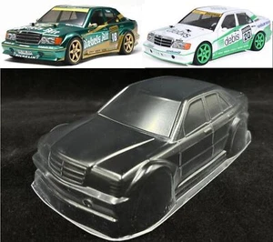 1/28 Mini-Z OnRoad Clear body shell RC Benzz 190E touring car Tamiya Kyosho - Picture 1 of 2