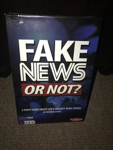 Fake News Or Not Board Game Sealed NIB - Picture 1 of 2