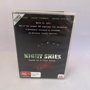 Night Skies DVD Region 4 Conspiracy True Story UFO Ex-Rental - Picture 1 of 5