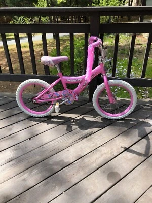 Розовые колеса для велосипеда MICARGI DIAMOND 16 дюймов - Изображение 1 из 4