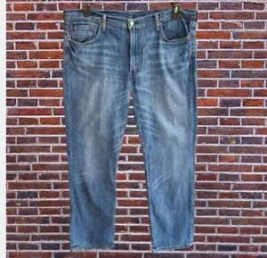 Jeans uomo Levi Strauss & Co. gamba dritta blu taglia 40 x 30 - Foto 1 di 12