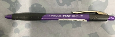 Paper Mate Ink Joy 500 RT - 1,0 m, PÚRPURA con tinta negra - 1 bolígrafo Foto 1 de 2