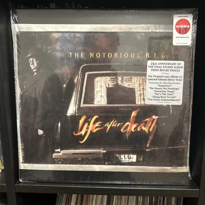 THE NOTORIOUS B.I.G LIFE AFTER DEATH SILVER LP brand new SEALED - Image 1 of 4