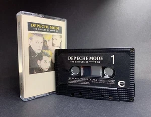 Depeche Mode SINGLES 81-85 Vintage Cassette **UK 1ST ISSUE 1985** PAPER LABELS - Picture 1 of 10