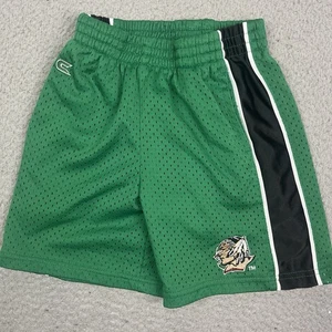 Colosseum Fighting Sioux Shorts Green Black White Head On Front Kids Toddler 4T - Picture 1 of 4
