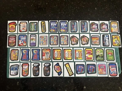 2013 TOPPS Wacky Packages Series 11 LOT OF 42 Base Stickers some duplicates - Image 1 of 3