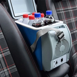 12V Car Refrigerator 7.5L Mini Car Fridge & Warmer For Road Trip Travel TDW - Picture 1 of 12