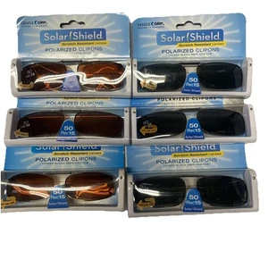 Gafas de sol polarizadas con clip protector solar 50 Rec 15 marco completo 3 grises 3 ámbar - Imagen 1 de 4