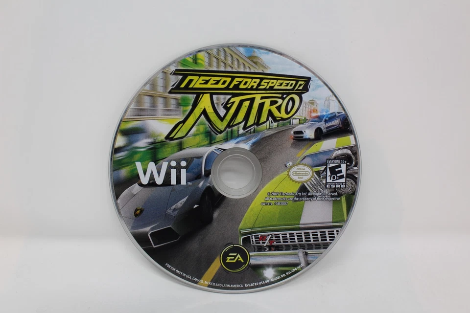 Need for Speed Nitro Nintendo Wii- Disc Only - Image 1 of 1