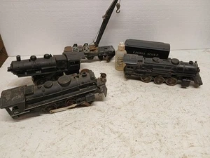 Lot Of 3 LIONEL/ Marx POSTWAR O GAUGE #666/1110 LOCOMOTIVE WITH TENDER - Picture 1 of 20