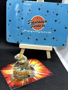 Bakugan Sabator Gray Haos Gundalian Invaders DNA 650G RARE SUN DAMAGED READ - Picture 1 of 16