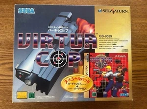 Virtua Cop Virtua Gun Controller Special Pack 1995 Sega Saturn SS Unused Japan - Picture 1 of 11