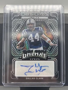 2022 Panini Obsidian - Galaxy Ink Dallas Clark #GI-DCL /100 (AU) - Picture 1 of 2