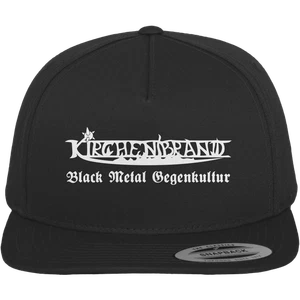 Incendio de iglesia - Contracultura de metal negro - gorra de béisbol / gorra | Skädelberg - Imagen 1 de 3