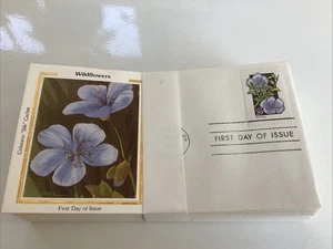 Juego de portada de primer día Wildflowers of the 50 States 1992: arte botánico - Imagen 1 de 5