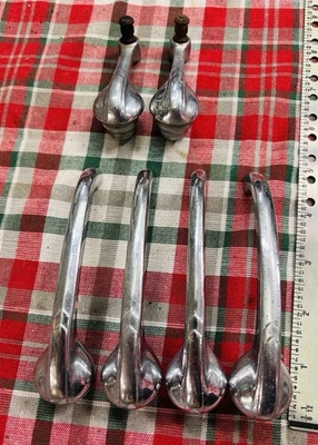 Pontiac Deluxe 1940 vintage GM interior manija de puerta original Chevrolet 4 puertas Foto 1 de 3