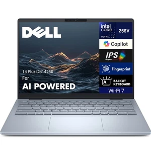 Dell 14 Plus 14,0" 2560x1600 Intel Ultra 7-256V 16GB RAM 1TB SSD Windows 11 Pro - Foto 1 di 5
