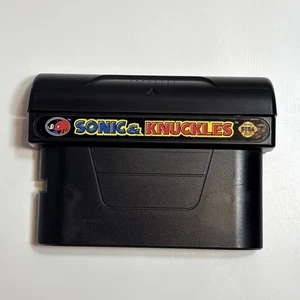 Sonic & Knuckles (Sega Genesis) nur Cartridge MIT KLAPPE! Original getestet - Bild 1 von 5