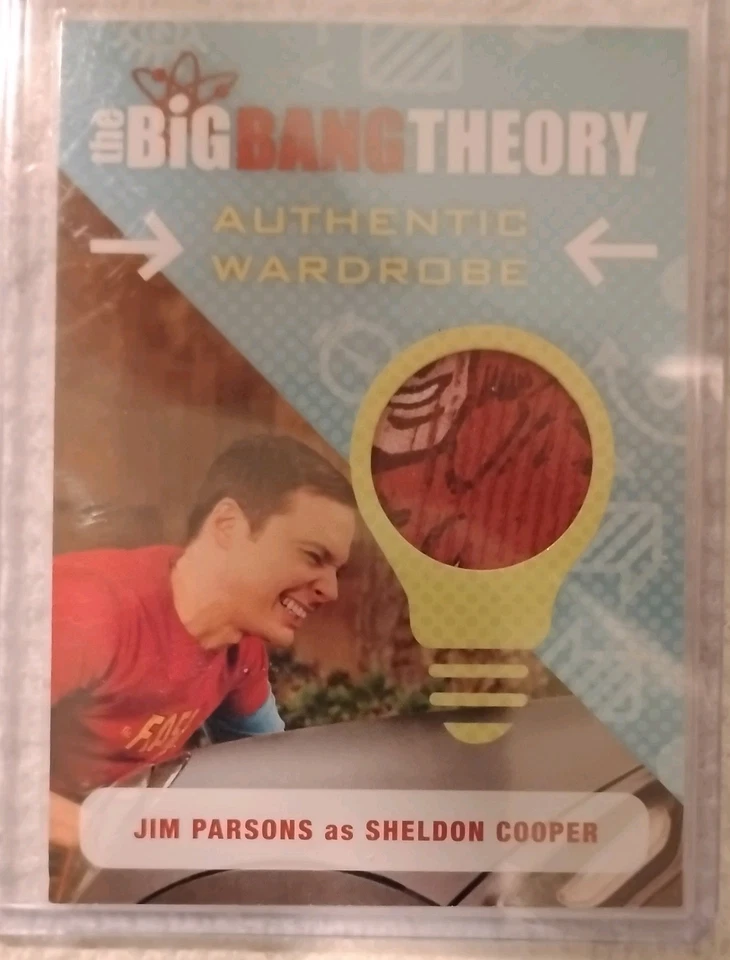 Big Bang Theory Seasons 6 & 7 Wardrobe Costume Relic Card M17 Sheldon  - Image 1 of 3