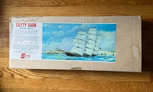 Kit Modelo Barco Madera Cutty Sark Esterlina Vintage Incompleto PLS LEER - Imagen 1 de 11