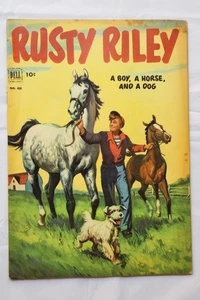 Four Color Comics #418 Rusty Riley A Boy, A horse and A Dog VG/VG+ - Picture 1 of 2