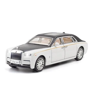 1/32 Scale Rolls-Royce Phantom Diecast Model Car Toy Collection Sound Light Gift - Picture 1 of 16