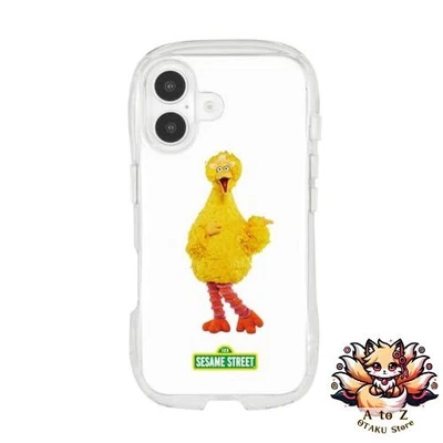 Новый Gourmandies Улица Сезам iPhone 16 кристально прозрачный чехол большая птица SSM-134C - Изображение 1 из 4