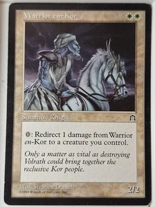 Warrior en-Kor - Stronghold - Magic the Gathering MTG Nice! - Picture 1 of 3