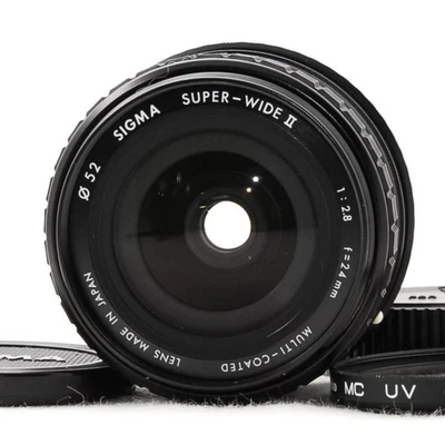 【Almost MINT】Sigma SUPER-WIDE II 24mm f2.8 Wide Angle Lens From JAPAN - Image 1 of 4