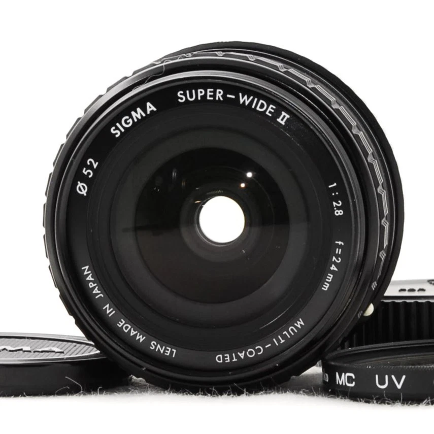 【Almost MINT】Sigma SUPER-WIDE II 24mm f2.8 Wide Angle Lens From JAPAN - Image 1 of 4