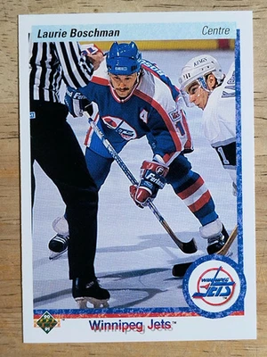 1990-91 Upper Deck French #103 Laurie Boschman - Image 1 of 2