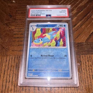 Croconaw 040/162 SV05: Temporal Forces Reverse Holo - Picture 1 of 2