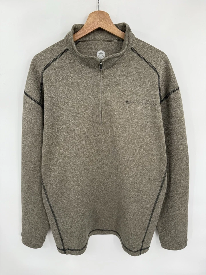 Boy Scouts of America Men’s 1/4 Zip Pullover 100% Polyester USA Size Large - Image 1 of 4