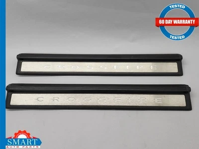 Juego de paneles de paso de umbral de puerta Chrysler Crossfire izquierda + derecha 04-08 OEM Foto 1 de 4