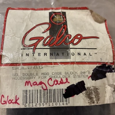 Galco SCL Mag 保护壳 适用于系统黑色 适用于 Glock 20 SCL28B — 第 1/4 张图片