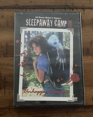 Sleepaway Camp II Unhappy Campers 2 DVD, Horror Pamela Springsteen - Image 1 of 3