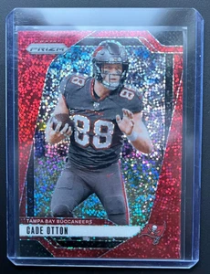 2024 Panini Prizm Prizms Red Sparkle #271 Cade Otton BUCCANEERS - Bild 1 von 2