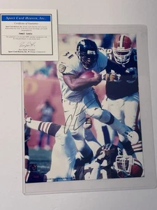 JAMAL LEWIS Autograph 8x10 Photo Baltimore Ravens COA Signed Certified - Picture 1 of 3