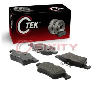 Centric Rear Disc Brake Pad Set for 2014 Volvo V40 Braking Stopping Wheel ns - Image 1 of 4