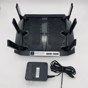 NETGEAR Nighthawk X6 AC3200 Tri-Band WiFi Router Model R8000 - Photo 1/10