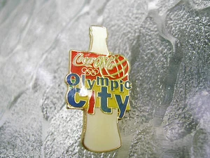 COCA COLA - OLYMPIC PIN - ATLANTA 1996 - OLYMPIC CITY - - Picture 1 of 2