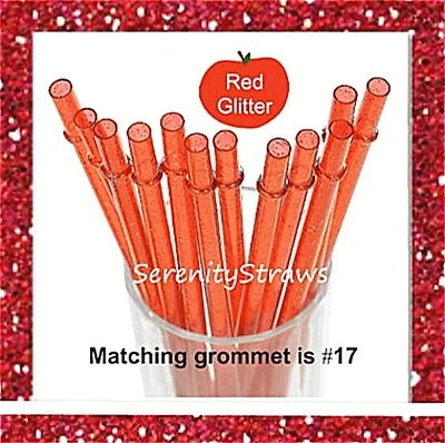  圣诞吸管,批量 5,可重复使用,+ 吸管夹!!   — 第 1/4 张图片