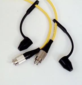 3x 30M Single mode patch cables (3x) FC to FC UPC connectors by Seiko USA - Picture 1 of 2